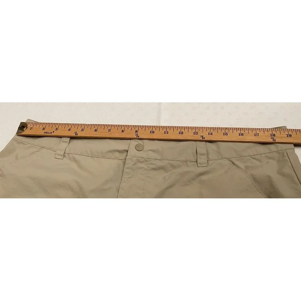 The North‎ Face Cargo Shorts Mens 40 Khaki Ripstop Lightweight Hiking 100% Nylon